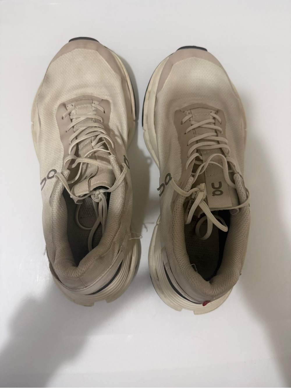 On Running Neutral Beige Men's Athletic Sneakers